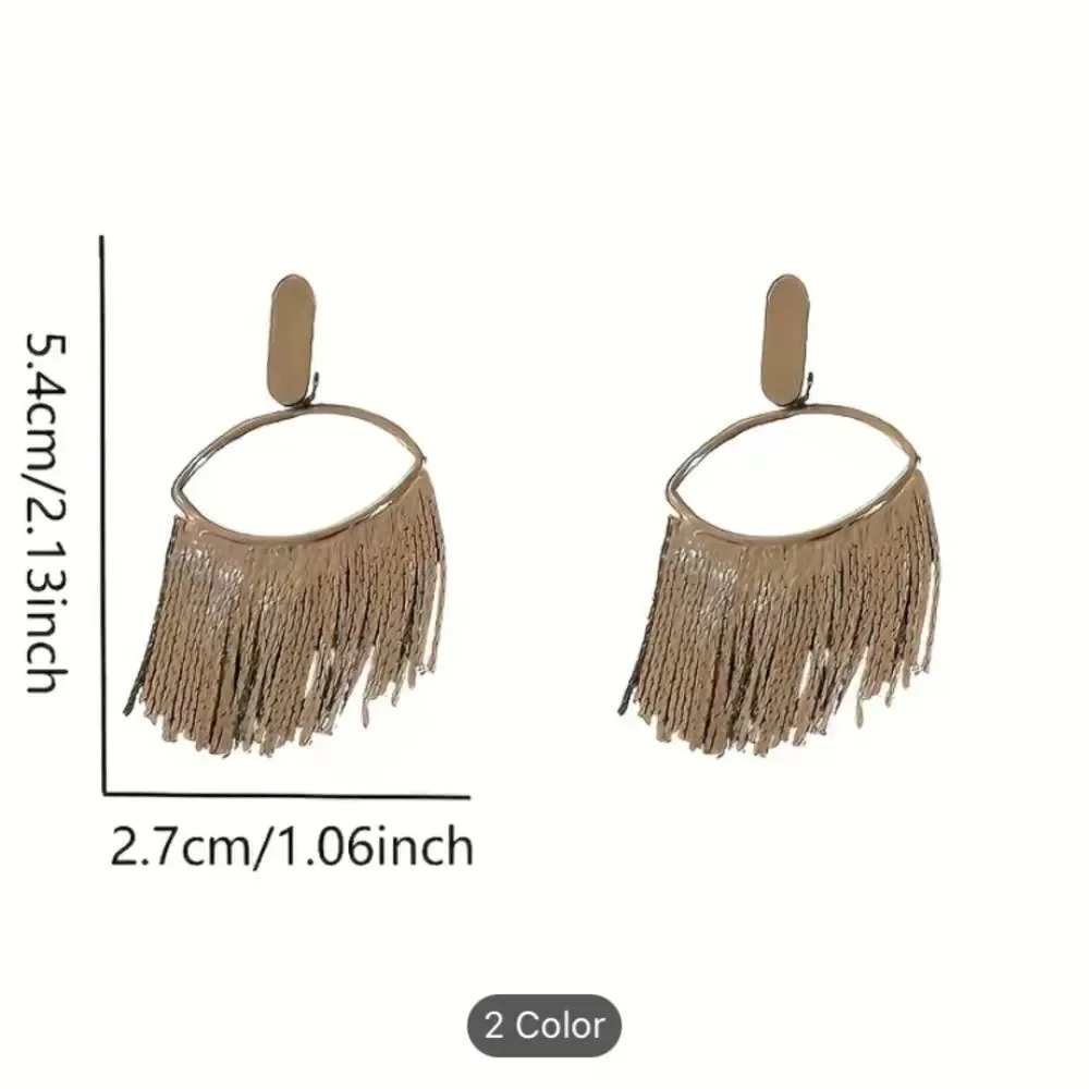 ✨🆕✨ Stunning Elegant Tassel Dangle Earrings ✨ Available in Gold & Silver ✨